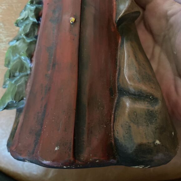 Vtg Tii Collections Santa Claus Resin Figurine St. Nicholas Christmas Tree - Picture 8 of 11